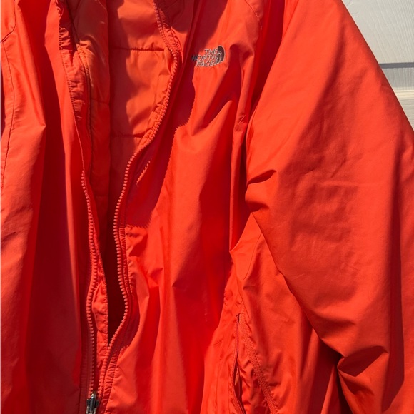 The North Face Bold Orange Windbreaker - Picture 1 of 7